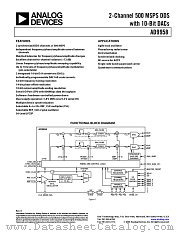 AD9958BCPZ-REEL7 datasheet pdf Analog Devices