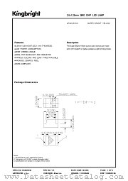 AP2012SYCK datasheet pdf Kingbright Electronic
