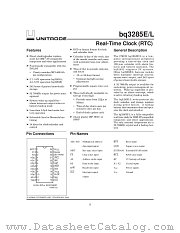 BQ3285EQN datasheet pdf Texas Instruments