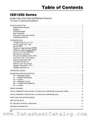 ISD1200 datasheet pdf etc