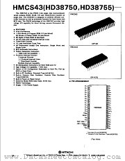 HD38750 datasheet pdf Hitachi Semiconductor