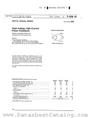 2N4348 datasheet pdf General Electric Solid State