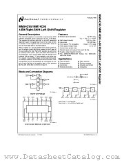 MM74C95J datasheet pdf National Semiconductor