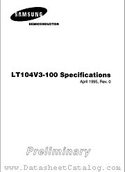 LT104V3-100 datasheet pdf Samsung Electronic