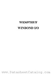 W83697 datasheet pdf Winbond Electronics