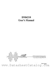 DM6210 datasheet pdf etc