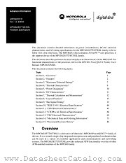 MPC862T datasheet pdf Motorola