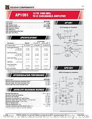 AP1051 datasheet pdf Cougar Components