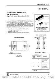 IN74HC245ADW datasheet pdf INTEGRAL Semiconductor Devices