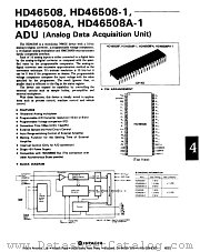 HD46508A-1 datasheet pdf Hitachi Semiconductor