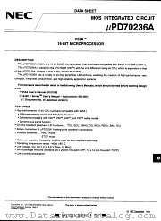 UPD70236A datasheet pdf NEC