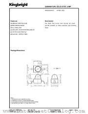 KM2520SURC03 datasheet pdf Kingbright Electronic