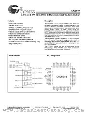 CY29949ACT datasheet pdf Cypress