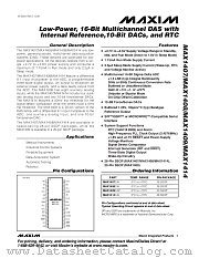 MAX1414CAI datasheet pdf MAXIM - Dallas Semiconductor
