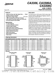 CA3306E datasheet pdf Intersil