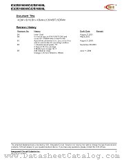 IC42S81600L-6T datasheet pdf Integrated Circuit Solution Inc