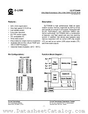GLT725608-15FB datasheet pdf etc