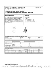 AO3402 datasheet pdf Alpha & Omega Semiconductor