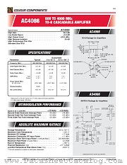 AC4086 datasheet pdf Cougar Components