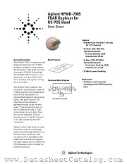 HPMD-7905-BLK datasheet pdf Agilent (Hewlett-Packard)