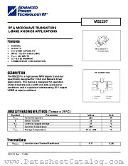 MS2207 datasheet pdf Advanced Power Technology