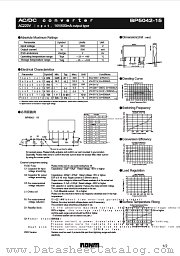 BP5042-15 datasheet pdf ROHM