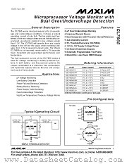 ICL7665CPA datasheet pdf MAXIM - Dallas Semiconductor
