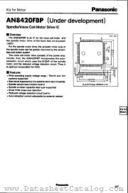 AN8420FBP datasheet pdf Panasonic