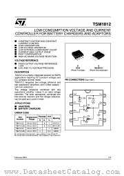 TSM1012AI datasheet pdf ST Microelectronics