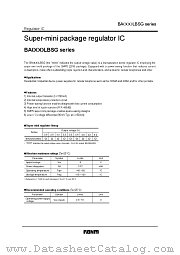 BA036LBSG datasheet pdf ROHM
