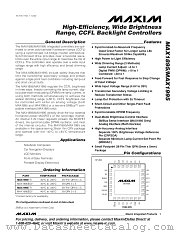 MAX1895EGI datasheet pdf MAXIM - Dallas Semiconductor