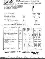 MPS-A42 datasheet pdf Micro Electronics