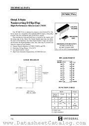 IN74HC374A datasheet pdf INTEGRAL Semiconductor Devices