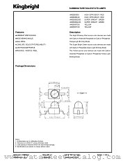 AM2520YD03 datasheet pdf Kingbright Electronic