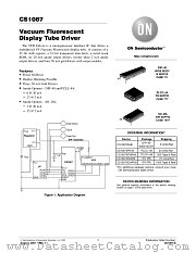 CS1087XFN44 datasheet pdf ON Semiconductor