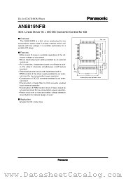 AN8819NFB datasheet pdf Panasonic