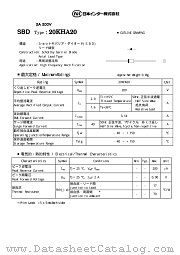 20KHA20 datasheet pdf Nihon