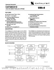CAT28C010 datasheet pdf Catalyst Semiconductor