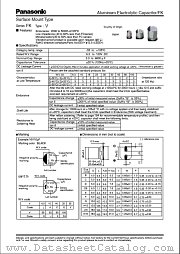 EEVFK1H100UR datasheet pdf Panasonic