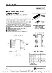 IN74HC373A datasheet pdf INTEGRAL Semiconductor Devices