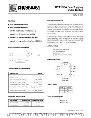 GY4102ACKA datasheet pdf Gennum Corporation