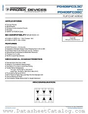P0406FC3.3C datasheet pdf Protek Devices