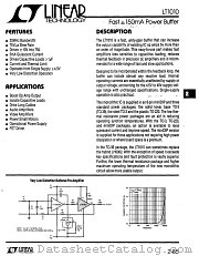 LT1010CH datasheet pdf Linear Technology