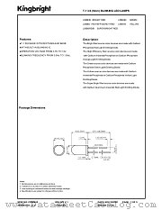 L56BSRD datasheet pdf Kingbright Electronic