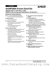 AM29F200AT-120DTE datasheet pdf Advanced Micro Devices