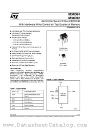 M34D64WMNT5 datasheet pdf ST Microelectronics