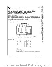 DM74LS107AM datasheet pdf National Semiconductor