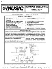 MU9C9760A-YYDC datasheet pdf etc