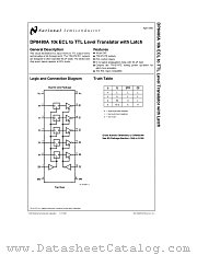 DP8480AJ datasheet pdf National Semiconductor