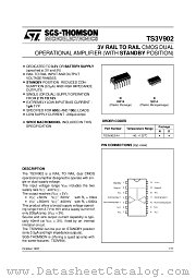 TS3V902AI datasheet pdf ST Microelectronics